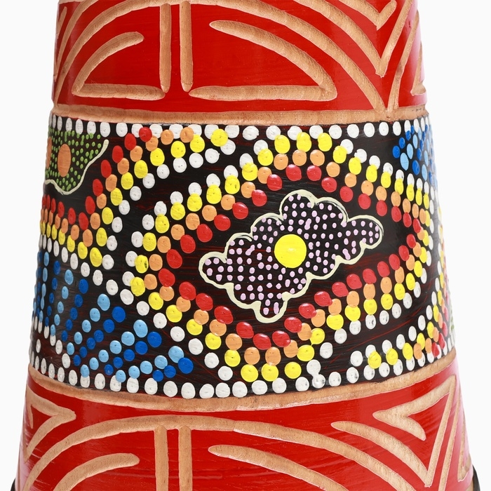 Барабан Джембе Барабан Джембе "Цветок", 23 х 50 см, коричневый