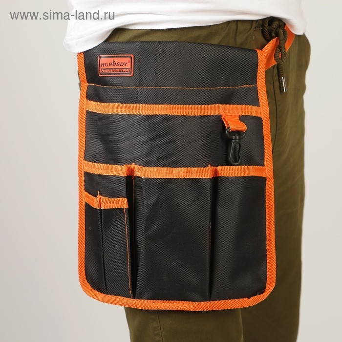 Поясная сумка для садового инструмента, 6 карманов Поясная сумка для садового инструмента, 6 карманов
