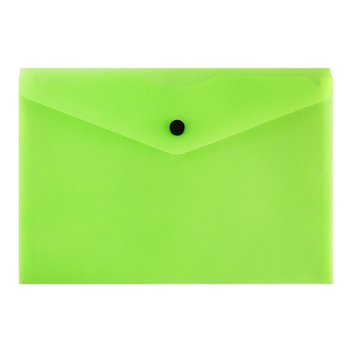 Набор папок-конвертов на кнопке 4 штуки, А5, 150 мкм, Calligrata Neon, полупрозрачные, неоновый микс Набор папок-конвертов на кнопке 4 штуки, А5, 150 мкм, Calligrata Neon, полупрозрачные, неоновый микс