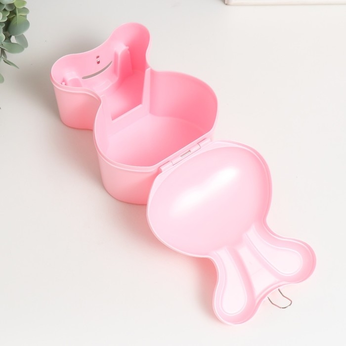 Копилка пластик с замочком Копилка пластик с замочком "Зайка. Эмоции" МИКС 11,5х9х14,5 см