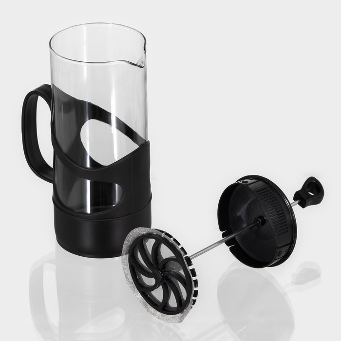 Френч-пресс Herevin «Арабика», 1 л, цвет чёрный Френч-пресс Herevin «Арабика», 1 л, цвет чёрный