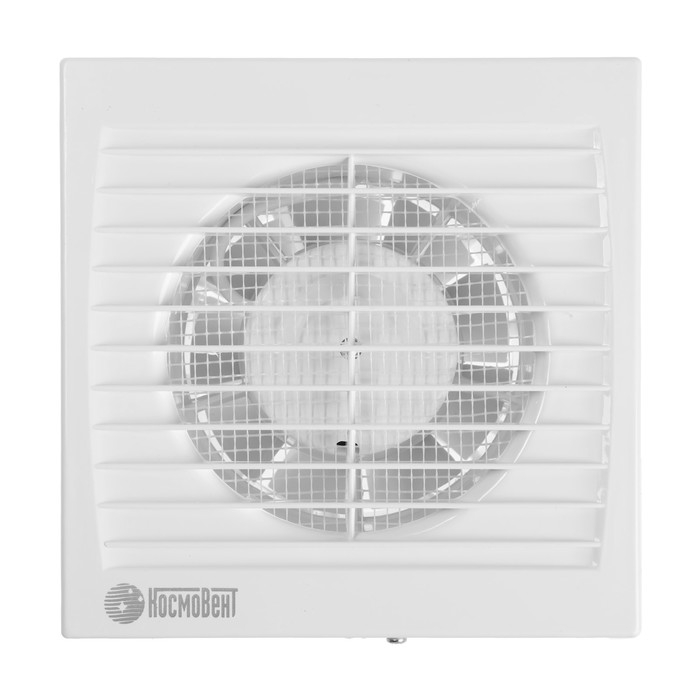 Вентилятор вытяжной Вентилятор вытяжной "КосмоВент" В100ВК-ок, d=100 мм, 10 Вт, 105 м³/ч, с выключ, обр. клапан