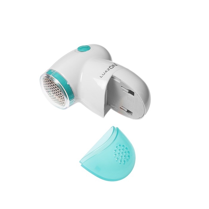 Машинка для удаления катышков Luazon LUK-02, 2хАА (не в комплекте), голубая, Машинка для удаления катышков Luazon LUK-02, 2хАА (не в комплекте), голубая,