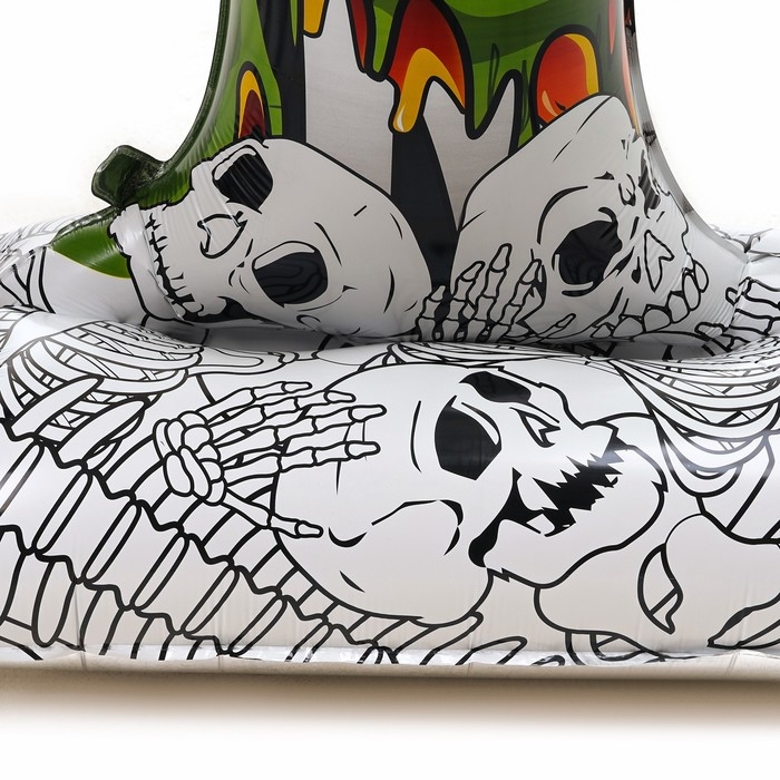 Шар фольгированный 49 Шар фольгированный 49" «Руки зомби», на подставке