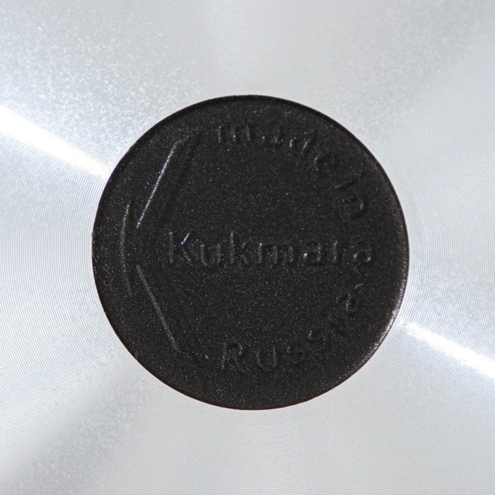 Сковорода Granit ultra red, d=24 см, пластиковая ручка, стеклянная крышка, антипригарное покрытие, цвет коричневый