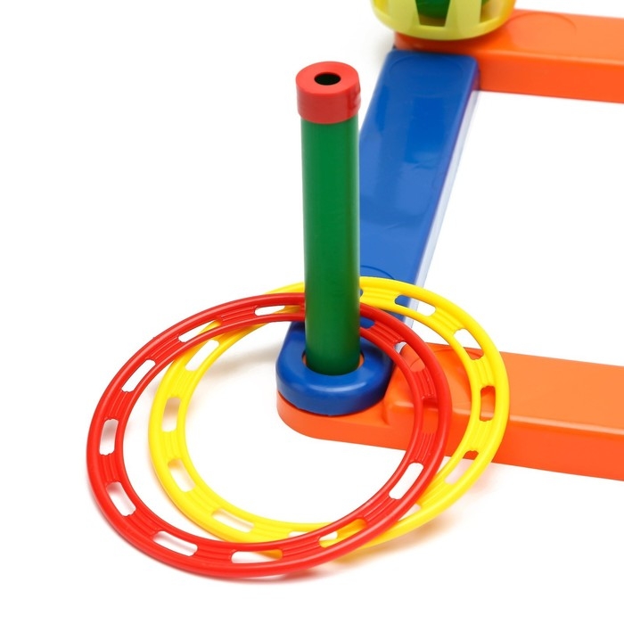 Кольцеброс-Шароброс, 2 шара, 2 кольца, 16.5 х 35 см Кольцеброс-Шароброс, 2 шара, 2 кольца, 16.5 х 35 см