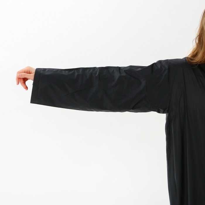 Дождевик взрослый плащ «Если вы это читаете, идёт дождь», размер 42-48, 60 х 110 см, цвет чёрный Дождевик взрослый плащ «Если вы это читаете, идёт дождь», размер 42-48, 60 х 110 см, цвет чёрный