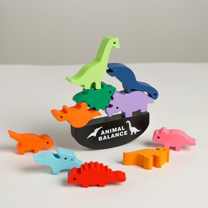 Развивающая игра балансир «Динозавры» Развивающая игра балансир «Динозавры»