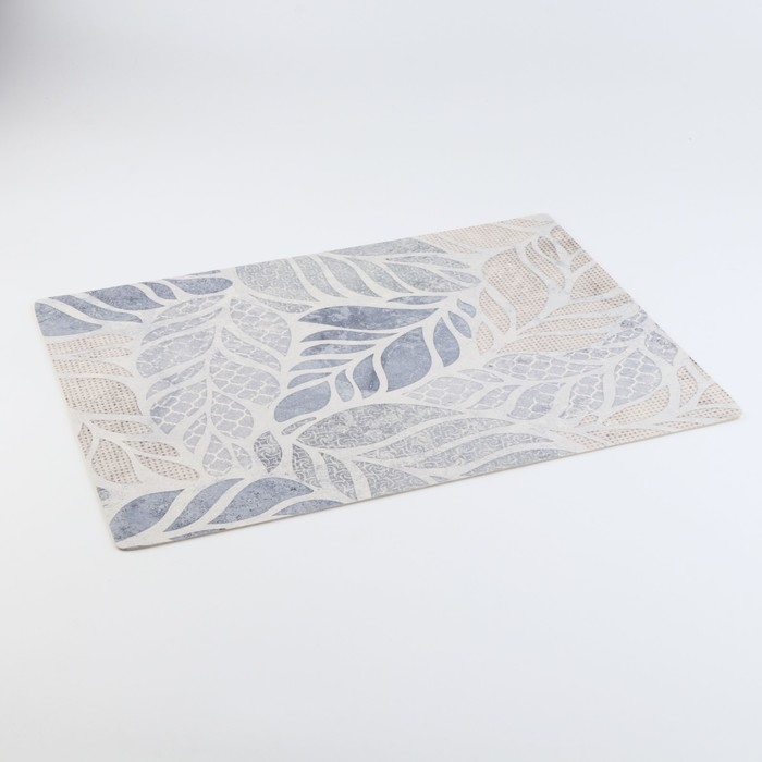 Салфетка сервировочная, плейсмат «Листья» 40х30 см