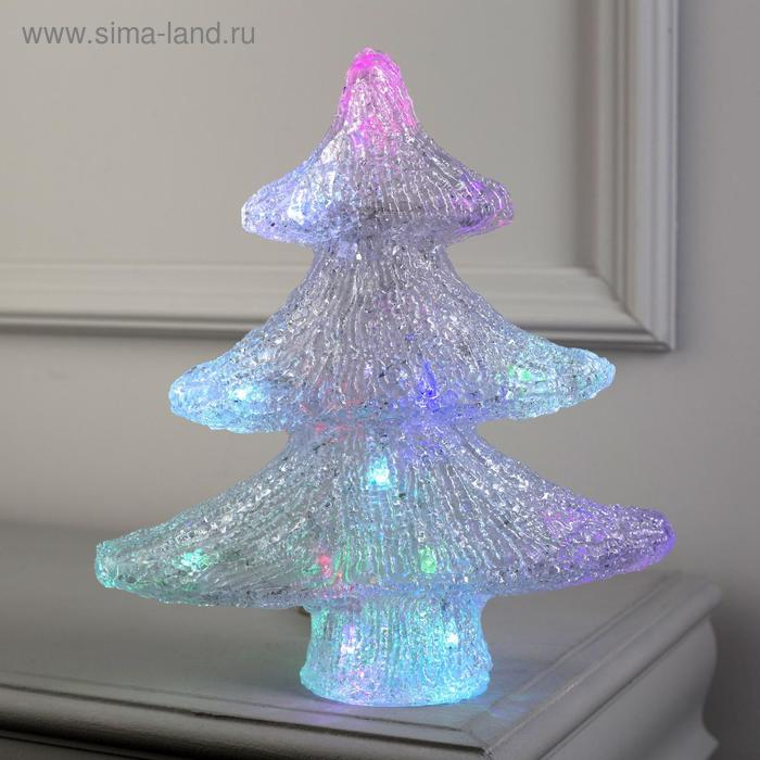 Светодиодная фигура «Ёлочка» 25 × 30 × 6 см, акрил, батарейки ААх2 (не в комплекте), свечение мульти (RGB) Светодиодная фигура «Ёлочка» 25 × 30 × 6 см, акрил, батарейки ААх2 (не в комплекте), свечение мульти (RGB)