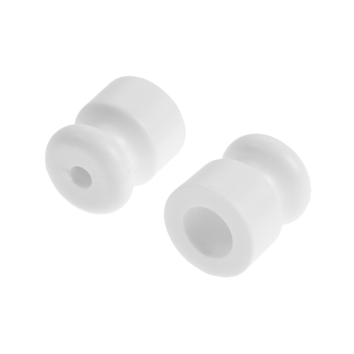 Изолятор для провода роликовый, цвет Белый, 100 шт