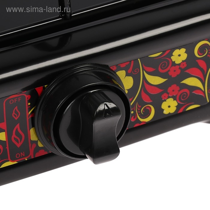 Плитка газовая ENERGY EN-002B, 2 конфорки, черная Плитка газовая ENERGY EN-002B, 2 конфорки, черная