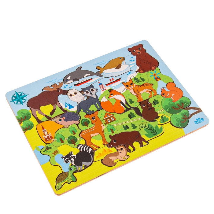 Головоломка «Животные Евразии» Головоломка «Животные Евразии»