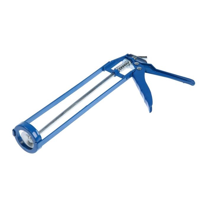 Пистолет для герметика ТУНДРА, скелетный, шестигранный шток, 225 мм Пистолет для герметика ТУНДРА, скелетный, шестигранный шток, 225 мм