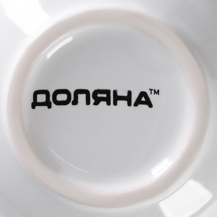 Кружка керамическая Доляна Coffee break, 380 мл, цвет белый Кружка керамическая Доляна Coffee break, 380 мл, цвет белый