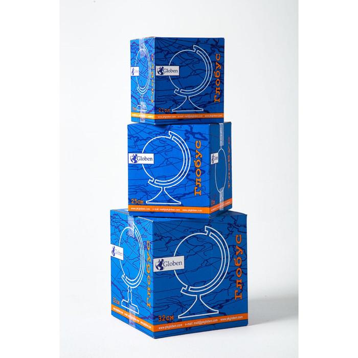 Глoбус физический Глoбус физический "Классик", диаметр 320 мм