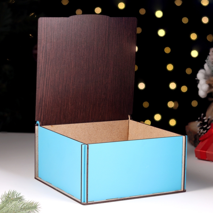 Коробка подарочная Коробка подарочная "Символ года 2025. С Новым годом!" 18,5х18х10 см