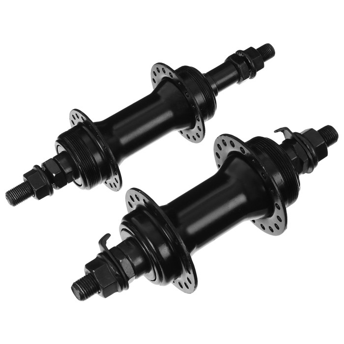 Комплект втулок Dream Bike, 36 отверстий, под трещотку 6-7 скоростей, на гайках Комплект втулок Dream Bike, 36 отверстий, под трещотку 6-7 скоростей, на гайках