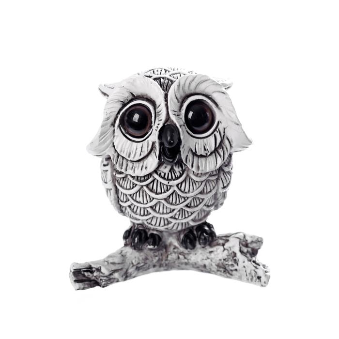 Сувенир полистоун Сувенир полистоун "Маленький филин с большими глазами" 7х7х4,5 см