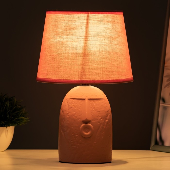 Настольная лампа Настольная лампа "Фейс удивление" Е14 40Вт 18х18х27 см RISALUX