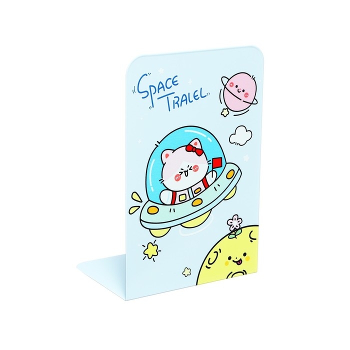 Подставки для книг Подставки для книг "Зверушки", 2 штуки, голубые