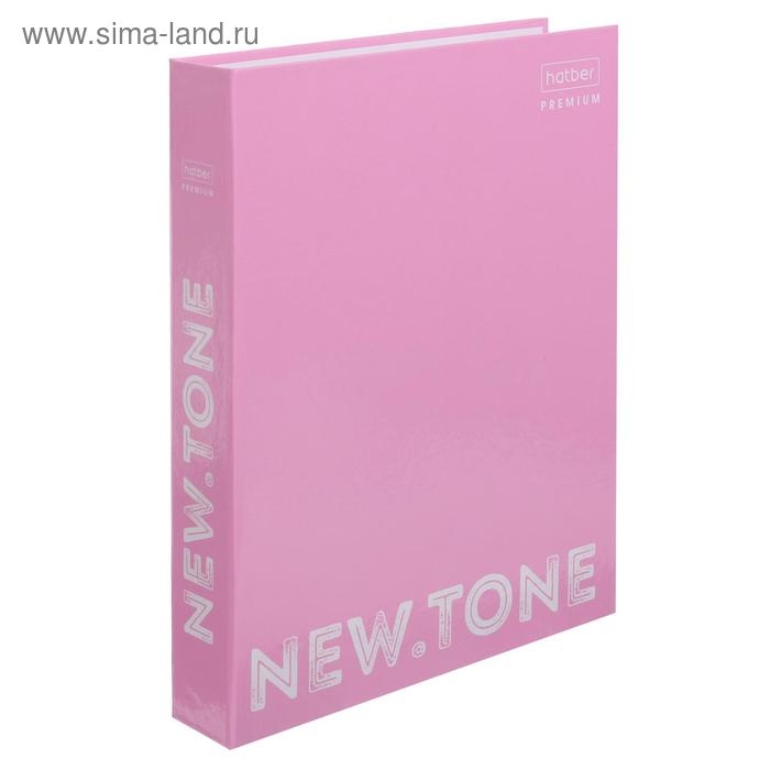 Папка на 2 кольцах А5, Hatber NEWtone, 35 мм, 1500 мкм, розовая, с рисунком Папка на 2 кольцах А5, Hatber NEWtone, 35 мм, 1500 мкм, розовая, с рисунком