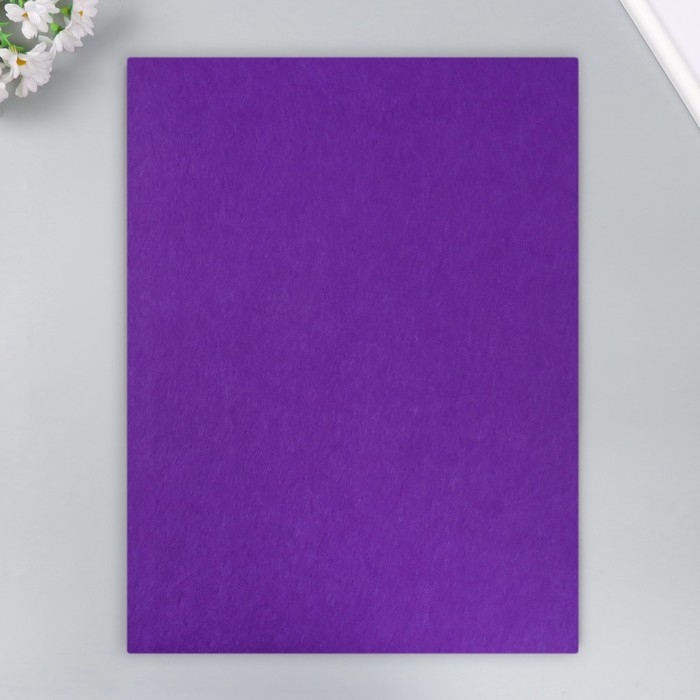 Фетр 1 мм Фетр 1 мм "Лиловый" набор 4 листа 30х40 см