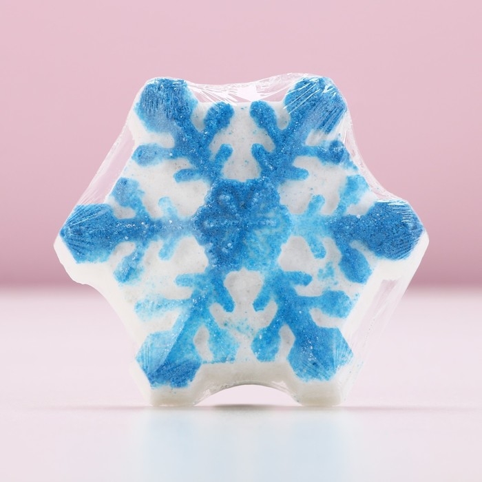 Бомбочка для ванны, 100 г, аромат ванили, Новый Год Бомбочка для ванны, 100 г, аромат ванили, Новый Год