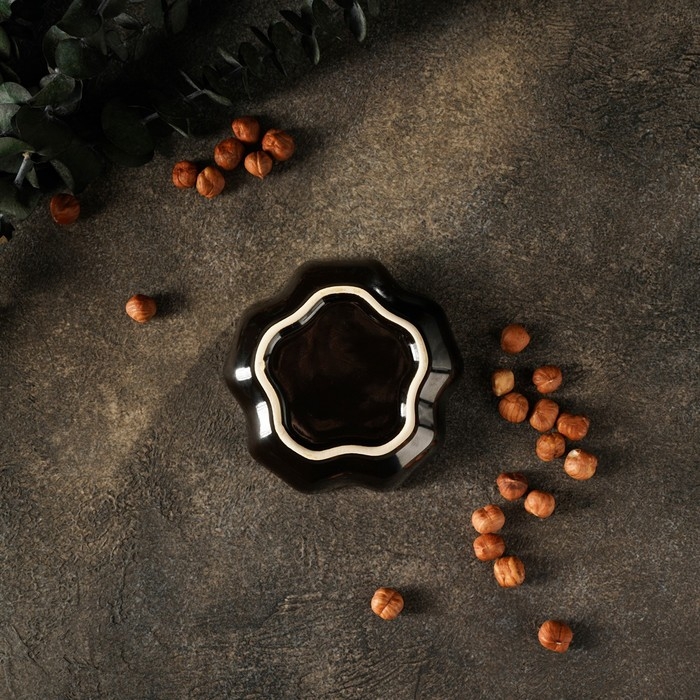 Соусник керамический «Цветок», 120 мл, 11×3,3 см Соусник керамический «Цветок», 120 мл, 11×3,3 см