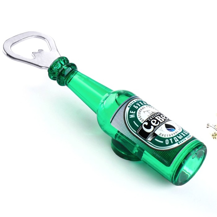 Магнит-открывашка «Север», 2 в 1, 4,3 х 14 х 4,3 Магнит-открывашка «Север», 2 в 1, 4,3 х 14 х 4,3