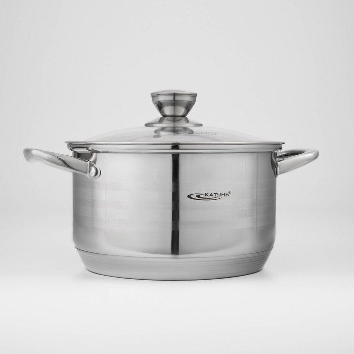 Кастрюля «Элис», 4.5 л, d=22 см, капсульное дно, индукция