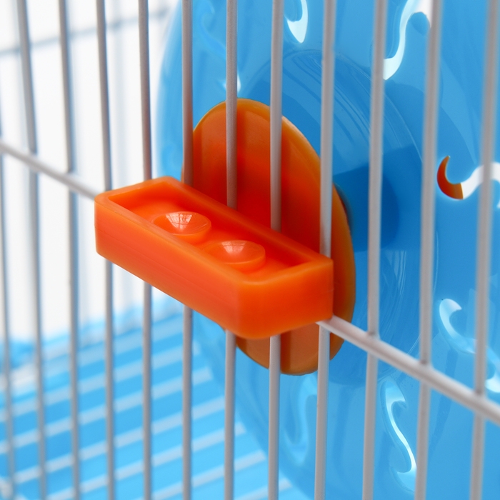 Клетка для грызунов укомплектованная RT-2q, 22 х 16 х 20 см, голубая (фасовка 30 шт) Клетка для грызунов укомплектованная RT-2q, 22 х 16 х 20 см, голубая (фасовка 30 шт)