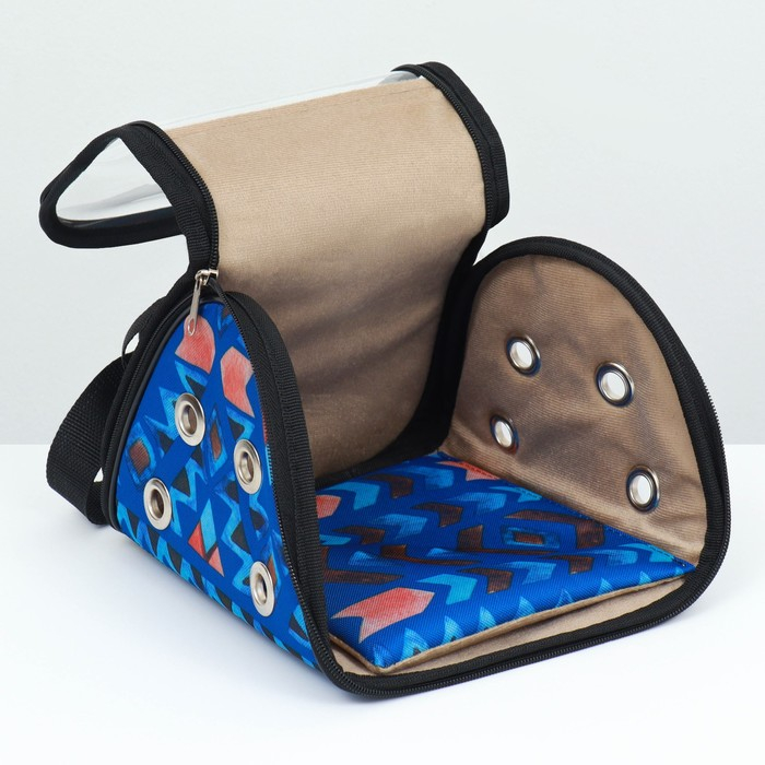 Сумка - переноска для животных  Сумка - переноска для животных "Мини" 25 х 21 х 16 см, микс цветов