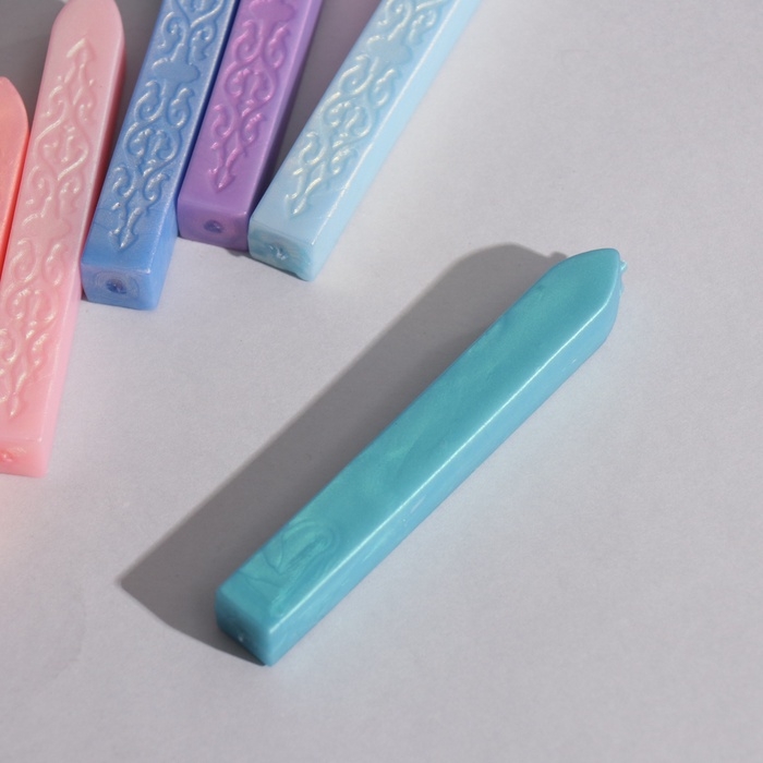 Сургуч для печати стержень Сургуч для печати стержень "Хвост русалки" набор 6 шт 14,9х16,3 см