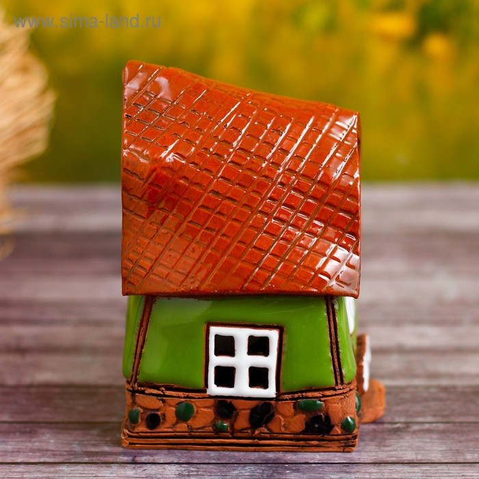 Аромалампа Домик «Забава», малая, 9 см, ручная работа, микс Аромалампа Домик «Забава», малая, 9 см, ручная работа, микс