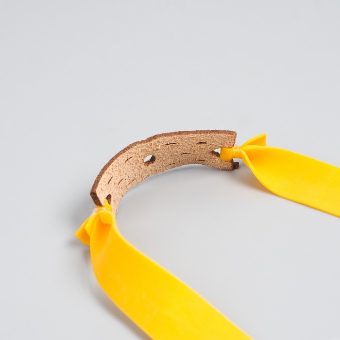 Рогатка металлическая Рогатка металлическая "Змея" в кожаной оплётке, микс