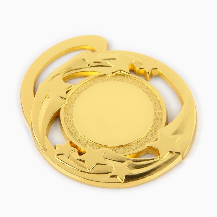 Медаль под нанесение 187, «Звезды», d= 5 см. Цвет золото. Без ленты Медаль под нанесение 187, «Звезды», d= 5 см. Цвет золото. Без ленты