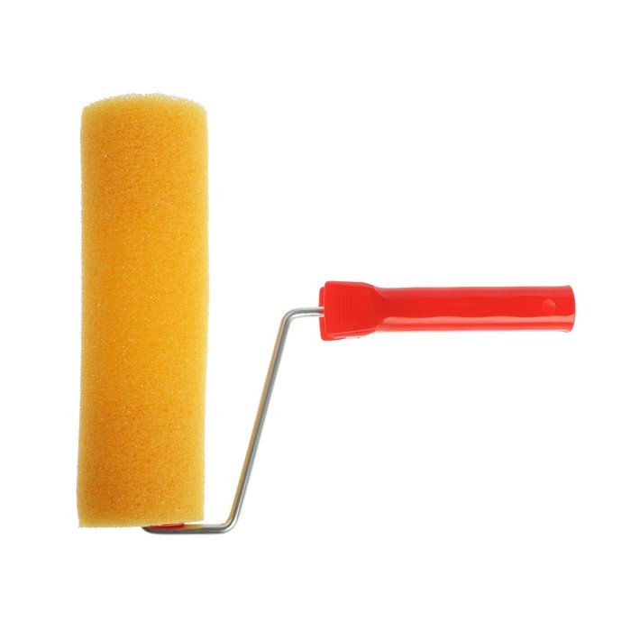 Валик ЛОМ,  Валик ЛОМ, "Шорох", поролон, 230 мм, рукоятка d=6 мм, D=80 мм