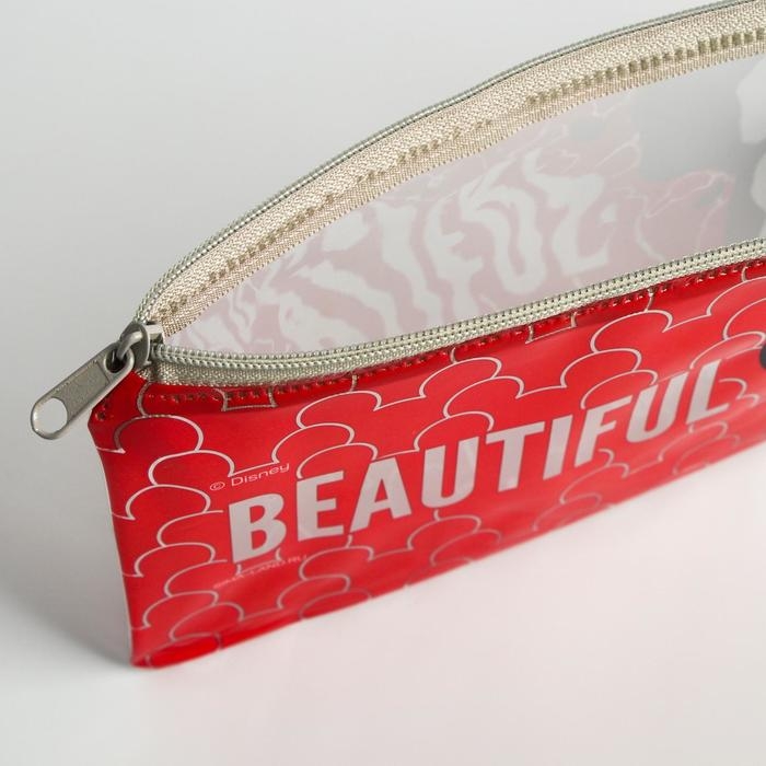 Пенал мягкий, 1 отделение, 95х205 мм, ПВХ, Минни Маус Пенал мягкий, 1 отделение, 95х205 мм, ПВХ, Минни Маус