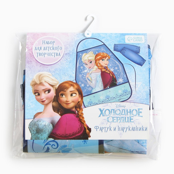 Фартук с нарукавниками детский «Холодное сердце», 49х39 см Фартук с нарукавниками детский «Холодное сердце», 49х39 см