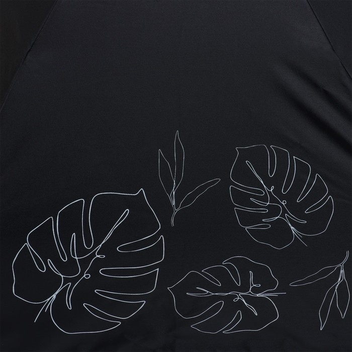 Зонт женский «Тропические листья», 6 спиц, складывается в размер телефона. Зонт женский «Тропические листья», 6 спиц, складывается в размер телефона.