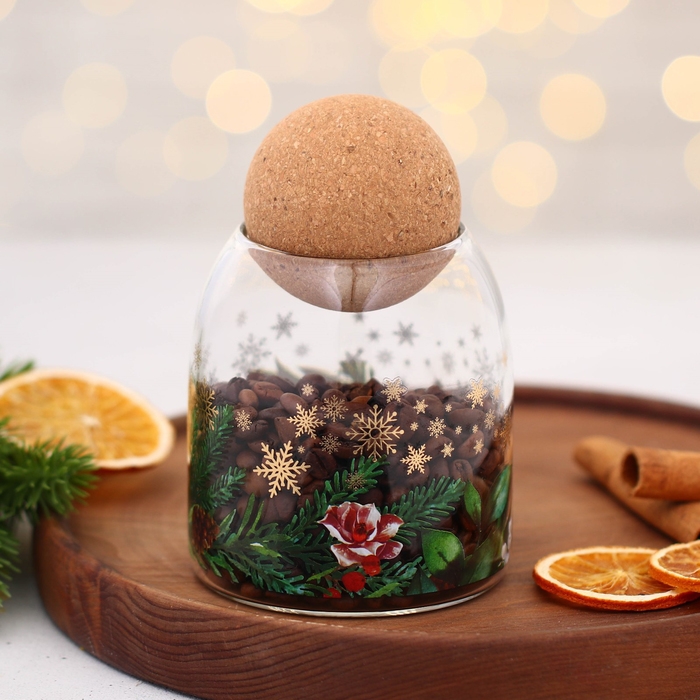 Новый год. Банка для хранения «Зимние истории», 500 мл Новый год. Банка для хранения «Зимние истории», 500 мл