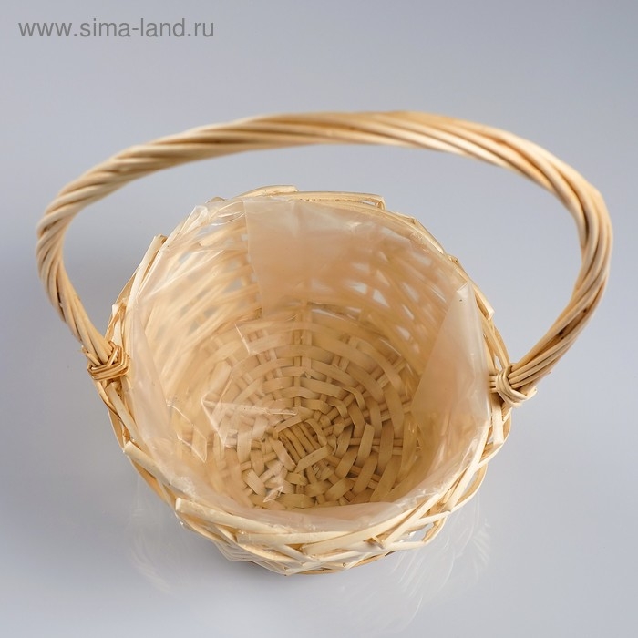 Набор корзин «Плетёнка», 3 шт,( 28×14/45  - 24×13/41 -19×11/37) см, ива натуральная Набор корзин «Плетёнка», 3 шт,( 28×14/45  - 24×13/41 -19×11/37) см, ива натуральная