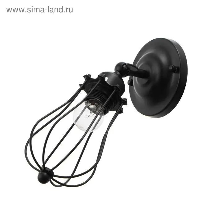 Бра 2403167/1 E27 40 Вт 12&times;12&times;29 см чёрный
