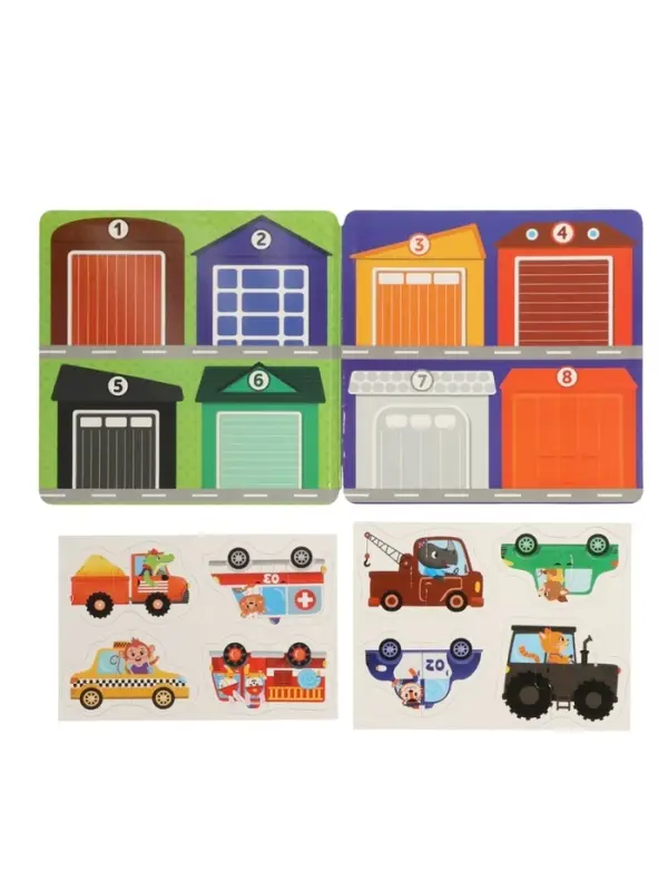 Магнитные макси-пазлы Магнитные макси-пазлы "Изучаем цвета"