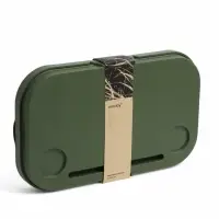 Корзина - столик maclay 2 в 1, складная, 47&times;28.5&times;23.5 см, зелёная