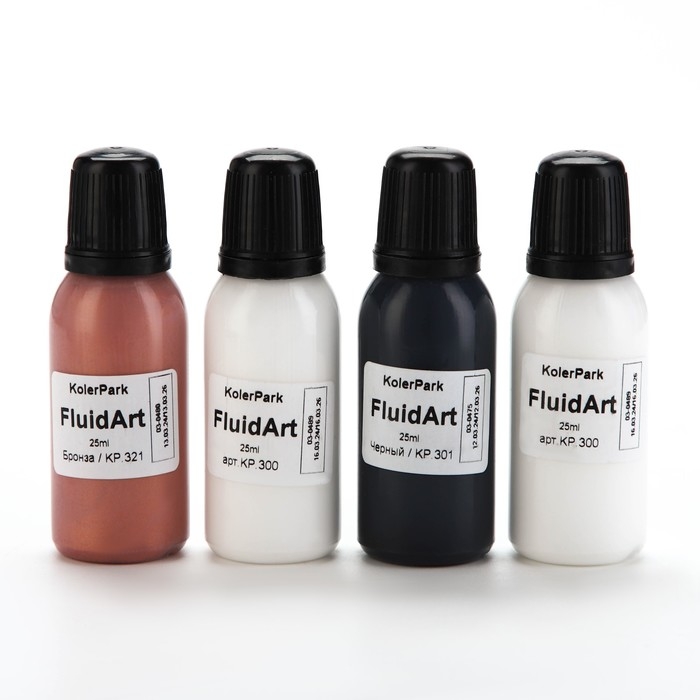 Рисование акрилом на пластиковой фигурке «Мишка», бронзовый, набор для творчества Флюид-арт Рисование акрилом на пластиковой фигурке «Мишка», бронзовый, набор для творчества Флюид-арт