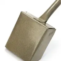 Совок хозяйственный 10&times;10&times;3.5 см, металл, черенок 21 см, МИКС