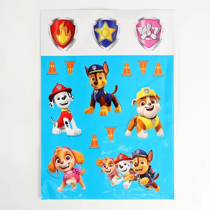 Планшет для рисования песком &laquo;Щенячий патруль&raquo;, 27&times;39 см, песок 1 кг, наклейки, набор для творчества