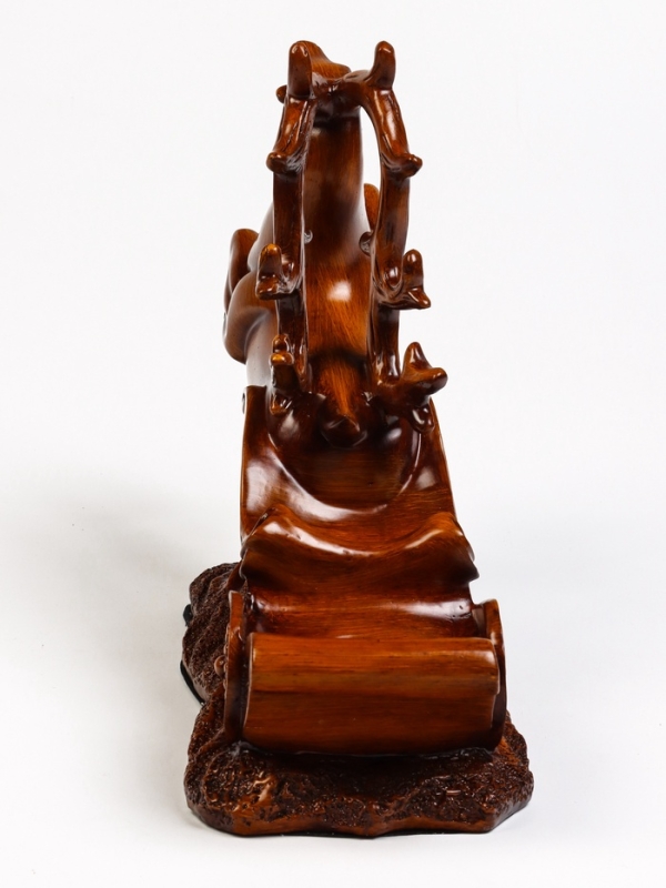 Подставка для бутылки  Подставка для бутылки "Олень" под дерево, 17.12.28см